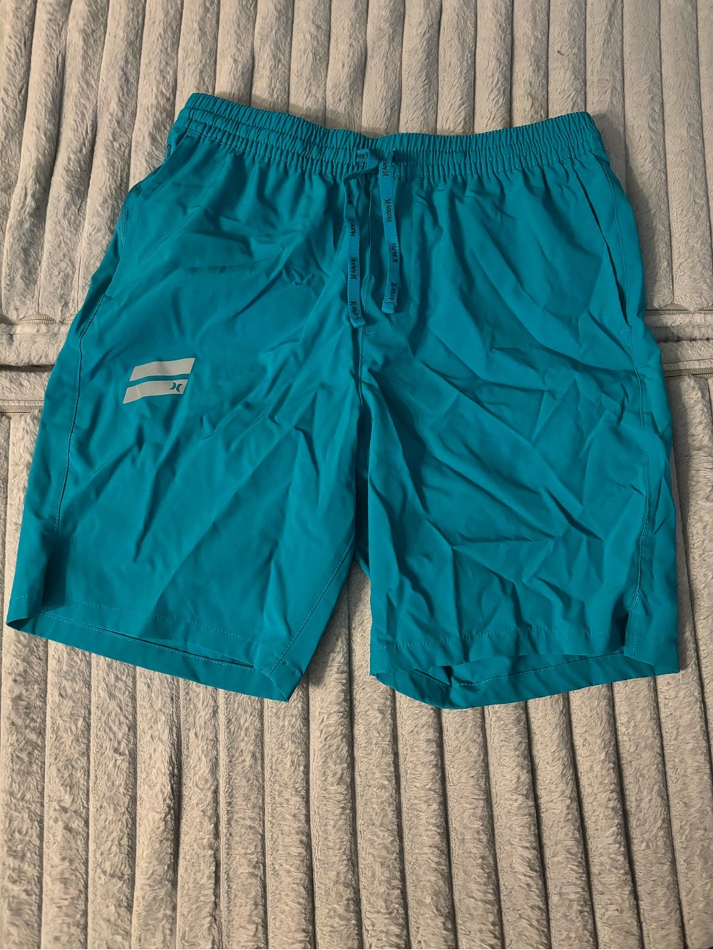 Hurley Blue Athletic Board Shorts Size Small